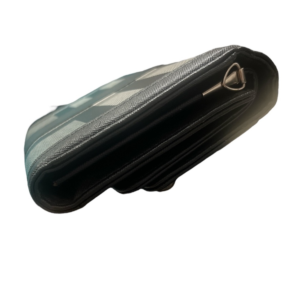 Burberry Black and Gray Checkered Messenger Bag NWOT - Picture 10 of 11